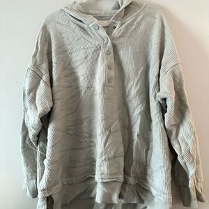 Aerie mint green oversized hoodie